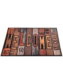Heimdekoration Geschäft -Heimdekoration Geschäft aberto design fussmatte friends in bunt l 60 x b 40 cm 1
