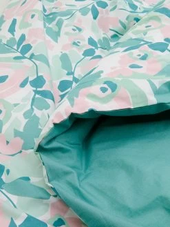 Perkal-Bettwäsche-Set In Türkis/ Rosa -Heimdekoration Geschäft avance perkal bettwasche set in turkis rosa 2