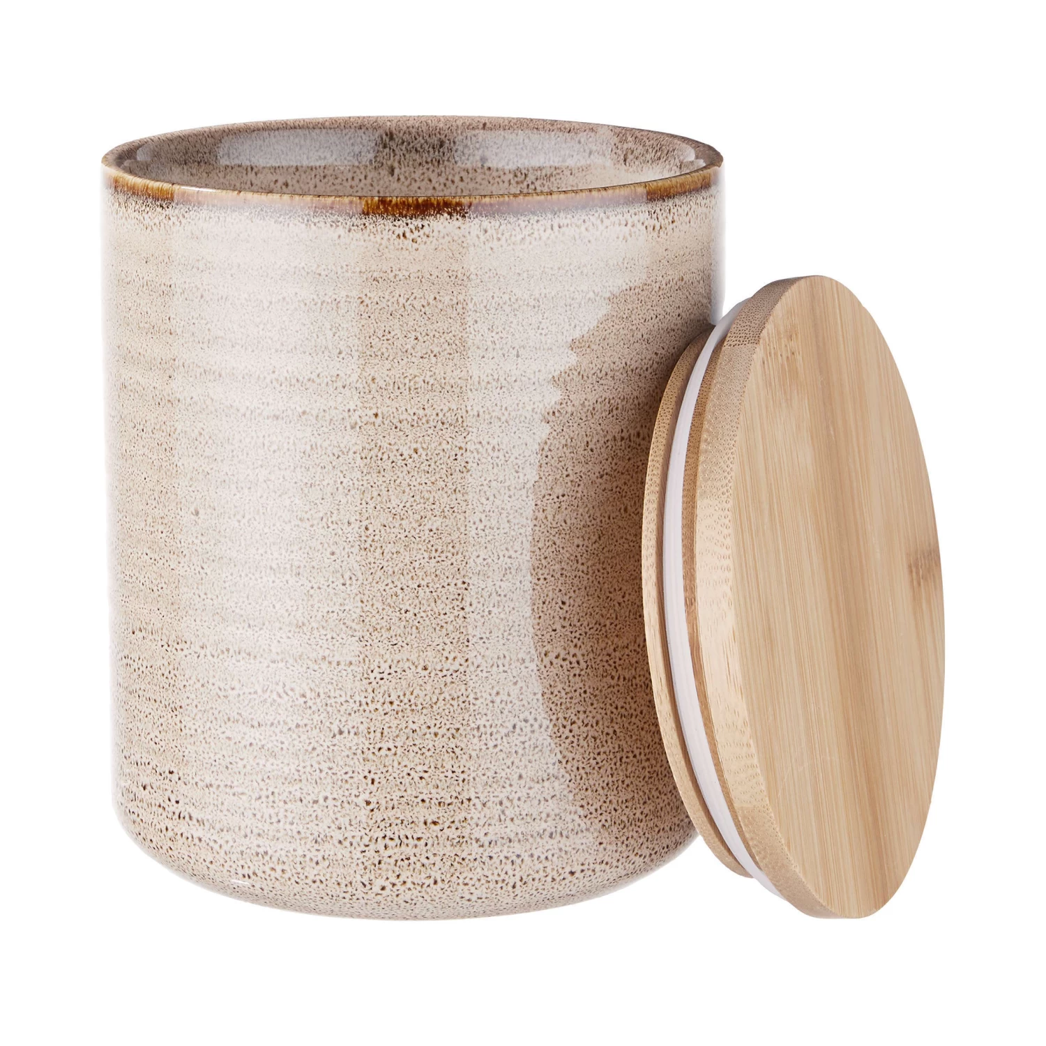 Aufbewahrungsdose 1000ml QUEEN IT In Beige 2 Aufbewahrungsdose 1000ml QUEEN IT In Beige – Bild 2