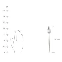 Besteck-Set 4-tlg. Matt STILETTO In Silber -Heimdekoration Geschäft butlers besteck set 4 tlg matt stiletto in silber 2