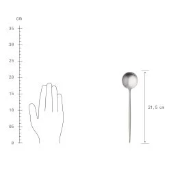 Besteck-Set 4-tlg. Matt STILETTO In Silber -Heimdekoration Geschäft butlers besteck set 4 tlg matt stiletto in silber 4