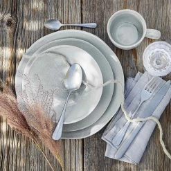 Besteck-Set 4-tlg. Matt STILETTO In Silber -Heimdekoration Geschäft butlers besteck set 4 tlg matt stiletto in silber 7