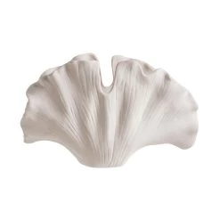 Deko-Objekt Blatt Höhe 21cm GINKGO In Creme -Heimdekoration Geschäft butlers deko objekt blatt hohe 21cm ginkgo in creme 4