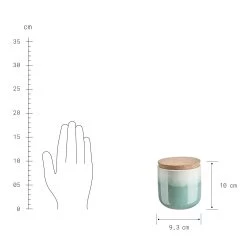 Duftkerze Green Tea Aus Sojawachs SCENTS OF HOME In Grün -Heimdekoration Geschäft butlers duftkerze green tea aus sojawachs scents of home in grun 2