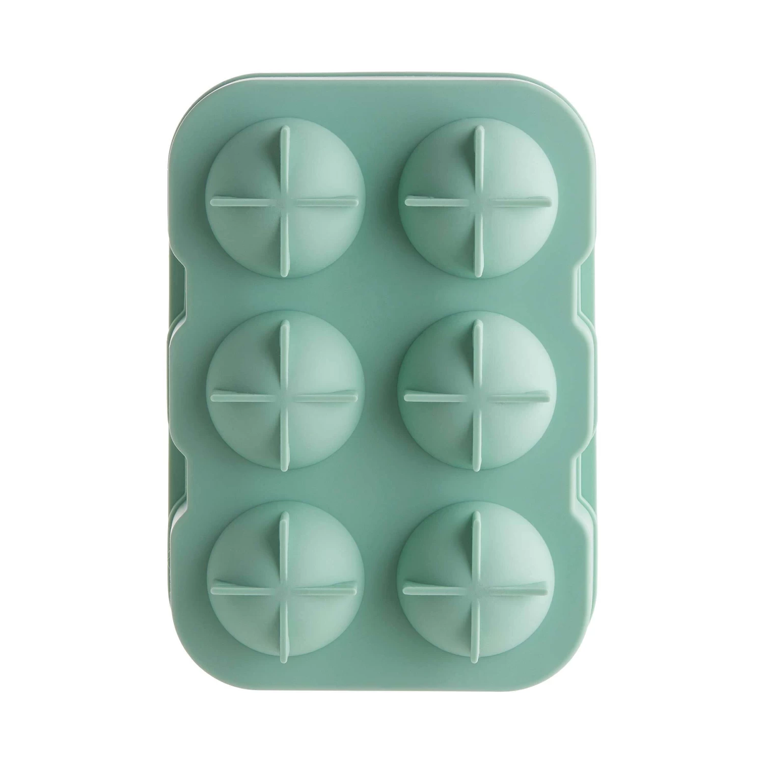 Eiswürfelform XXL 6 Eisbälle COOL DOWN In Salbei 4 Eiswürfelform XXL 6 Eisbälle COOL DOWN In Salbei – Bild 4