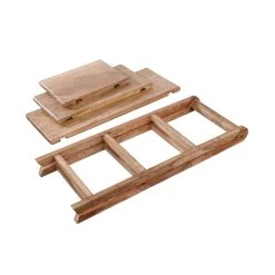 Etagere 3-stufig Höhe 48cm MANGO DAYS In Braun -Heimdekoration Geschäft butlers etagere 3 stufig hohe 48cm mango days in braun 6