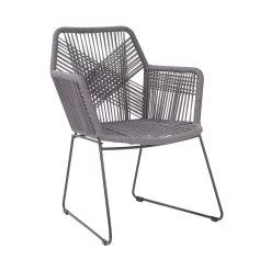 Gartensessel CORDÉE In Dunkelgrau -Heimdekoration Geschäft butlers gartensessel cordee in dunkelgrau 2