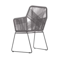 Gartensessel CORDÉE In Dunkelgrau -Heimdekoration Geschäft butlers gartensessel cordee in dunkelgrau 5