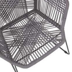 Gartensessel CORDÉE In Dunkelgrau -Heimdekoration Geschäft butlers gartensessel cordee in dunkelgrau 8