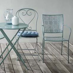 Gartenstuhl Stapelbar NANCY In Salbei -Heimdekoration Geschäft butlers gartenstuhl stapelbar nancy in salbei 6