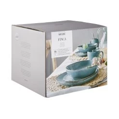 Geschirr-Set 16-tlg. FINCA In Blau -Heimdekoration Geschäft butlers geschirr set 16 tlg finca in blau 2