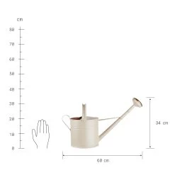 Gießkanne 8l ZINC In Beige -Heimdekoration Geschäft butlers giesskanne 8l zinc in beige 3