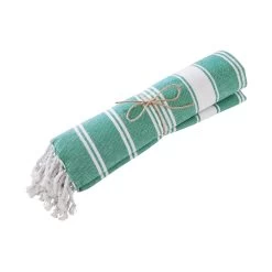 Hamamtuch L 170 X B 90cm SURFSIDE In Türkis 9 Hamamtuch L 170 X B 90cm SURFSIDE In Türkis -Heimdekoration Geschäft butlers hamamtuch l 170 x b 90cm surfside in turkis 3