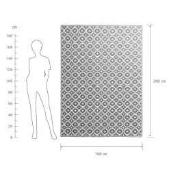 In- & Outdoor-Teppich Mosaik L 200 X B 150cm COLOUR CLASH In Taupe 12 In- & Outdoor-Teppich Mosaik L 200 X B 150cm COLOUR CLASH In Taupe -Heimdekoration Geschäft butlers in and outdoor teppich mosaik l 200 x b 150cm colour clash in taupe 3