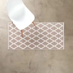 Heimdekoration Geschäft -Heimdekoration Geschäft butlers in and outdoor teppich rauten l 140 x b 70cm colour clash in natur 1