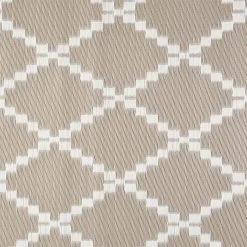 In- & Outdoor-Teppich Rauten L 180 X B 118cm COLOUR CLASH In Natur -Heimdekoration Geschäft butlers in and outdoor teppich rauten l 180 x b 118cm colour clash in natur 4