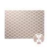 In- & Outdoor-Teppich Rauten L 200 X B 150cm COLOUR CLASH In Natur