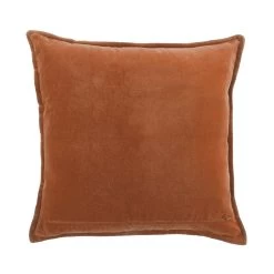 Kissen L 45 X B 45cm COTTON VELVET In Hellbraun -Heimdekoration Geschäft butlers kissen l 45 x b 45cm cotton velvet in hellbraun 2