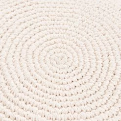 Kissen Ø45cm DAISY In Weiß -Heimdekoration Geschäft butlers kissen o45cm daisy in weiss 5