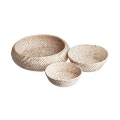 Korb Rund Ø24cm RONDA In Natur -Heimdekoration Geschäft butlers korb rund o24cm ronda in natur 4