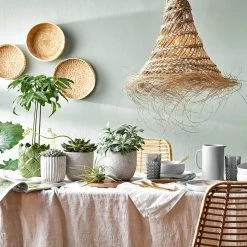 Lampenschirm Höhe 40cm BOMAS In Natur 17 Lampenschirm Höhe 40cm BOMAS In Natur -Heimdekoration Geschäft butlers lampenschirm hohe 40cm bomas in natur 7