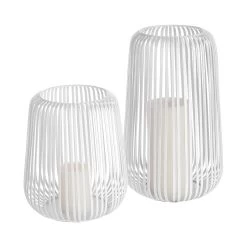 Laterne Höhe 25cm COCOON In Weiß 10 Laterne Höhe 25cm COCOON In Weiß -Heimdekoration Geschäft butlers laterne hohe 25cm cocoon in weiss 4