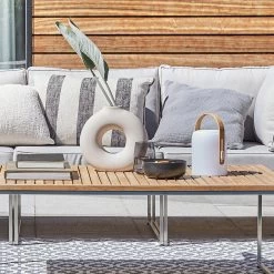 LED Leuchte Mit Bluetooth® Und Farbwechsel SOUND LOUNGE In Weiß-Hellbraun -Heimdekoration Geschäft butlers led leuchte mit bluetooth r und farbwechsel sound lounge in weiss hellbraun 17