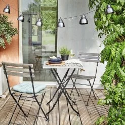 Metall-Lampenkette Mit Stecker WAREHOUSE In Schwarz -Heimdekoration Geschäft butlers metall lampenkette mit stecker warehouse in schwarz 6