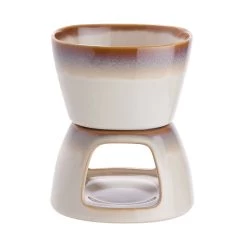 Mini-Fondue Mit 2 Gabeln AU CHOCOLAT In Beige -Heimdekoration Geschäft butlers mini fondue mit 2 gabeln au chocolat in beige 5