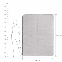 Picknickdecke L 150 X B 200cm WANDERLUST In Taupe-Weiß 8 Picknickdecke L 150 X B 200cm WANDERLUST In Taupe-Weiß -Heimdekoration Geschäft butlers picknickdecke l 150 x b 200cm wanderlust in taupe weiss 3