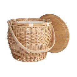 Picknickkorb Inkl. Isolierter Kühltasche THE GREAT OUTDOORS In Natur -Heimdekoration Geschäft butlers picknickkorb inkl isolierter kuhltasche the great outdoors in natur 4