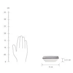 Schale Eckig 50ml DIM SUM In Schwarz-Weiß -Heimdekoration Geschäft butlers schale eckig 50ml dim sum in schwarz weiss 3