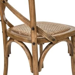 Stuhl CROSS COUNTRY In Braun -Heimdekoration Geschäft butlers stuhl cross country in braun 5