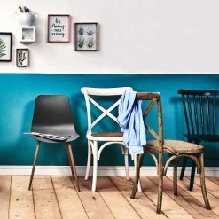 Stuhl CROSS COUNTRY In Weiß -Heimdekoration Geschäft butlers stuhl cross country in weiss 7