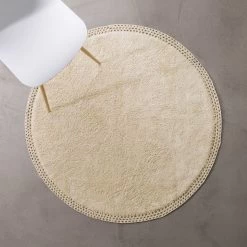Teppich Hochflor Mit Makramé Ø120cm BOHO LOUNGE In Beige -Heimdekoration Geschäft butlers teppich hochflor mit makrame o120cm boho lounge in beige 6