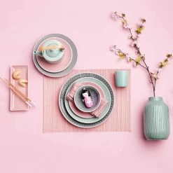 Vase 23cm HANAMI In Pastellgrün -Heimdekoration Geschäft butlers vase 23cm hanami in pastellgrun 2