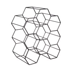 Weinregal Für 9 Flaschen L 36 X H 30cm CUBICLE In Schwarz -Heimdekoration Geschäft butlers weinregal fur 9 flaschen l 36 x h 30cm cubicle in schwarz 5