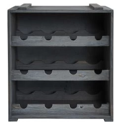 Weinregal VINOTHEK In Hellgrau -Heimdekoration Geschäft butlers weinregal vinothek in hellgrau 4