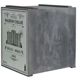 Weinregal VINOTHEK In Hellgrau -Heimdekoration Geschäft butlers weinregal vinothek in hellgrau 6