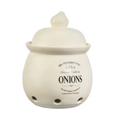 Zwiebeltopf Ø 19,5 Cm MRS. WINTERBOTTOM'S In Creme -Heimdekoration Geschäft butlers zwiebeltopf o 19 5 cm mrs winterbottoms in creme 2
