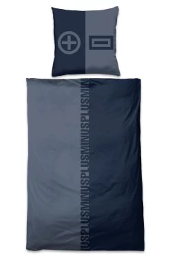 Chiemsee Bettwäscheset Barbados In Jeansblau Und Marine -Heimdekoration Geschäft chiemsee bettwascheset barbados in jeansblau und marine 2