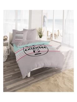 Chiemsee Renforcé-Bettwäsche-Set "Lanzarote" In Grau -Heimdekoration Geschäft chiemsee renforce bettwasche set lanzarote in grau 3