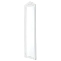 Standspiegel Arezzo In Weiß (H)160cm (B)5cm (L)40cm -Heimdekoration Geschäft en casa standspiegel arezzo in weiss h 160cm b 5cm l 40cm 2