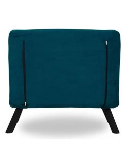 Schlafsessel "Sando" In Petrol - (B)60 X (H)78 X (T)78 Cm -Heimdekoration Geschäft evila schlafsessel sando in petrol b 60 x h 78 x t 78 cm 5