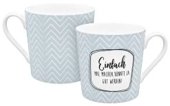 Tasse Einfach Machen Blau - 350ml