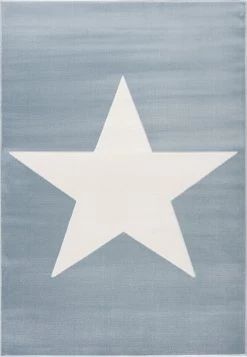 Kinderteppich SHOOTINGSTAR In Blau/weiss