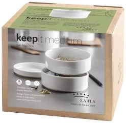 Keepit Medium 3 Tlg. Aufbewahrungsdose -Heimdekoration Geschäft kahla keepit medium 3 tlg aufbewahrungsdose 4