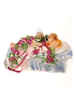 Christbaumornament "Dornröschen Und Ih Prinz" In Bunt - (L)11 Cm