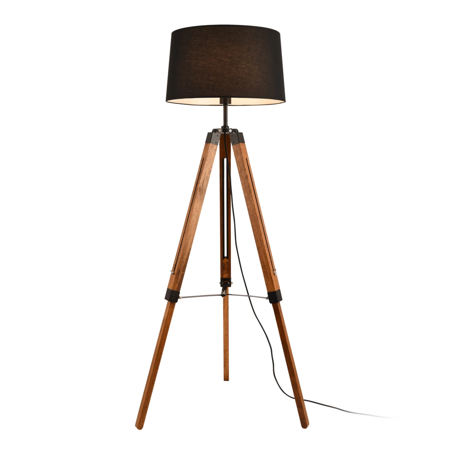 Stehleuchte Lagos In Braun (H)144cm (L)45cm (B)40cm 1 Stehleuchte Lagos In Braun (H)144cm (L)45cm (B)40cm