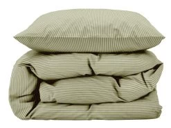 Bettwäsche Classic Stripe 135x200cm In Olive 8 Bettwäsche Classic Stripe 135x200cm In Olive -Heimdekoration Geschäft sodahl bettwasche classic stripe 135x200cm in olive 3